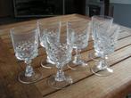 6 x verre cristal contenance 10 cl., Maison & Meubles, Cuisine | Vaisselle, Comme neuf, Enlèvement ou Envoi, Verre ou Verres, Verre