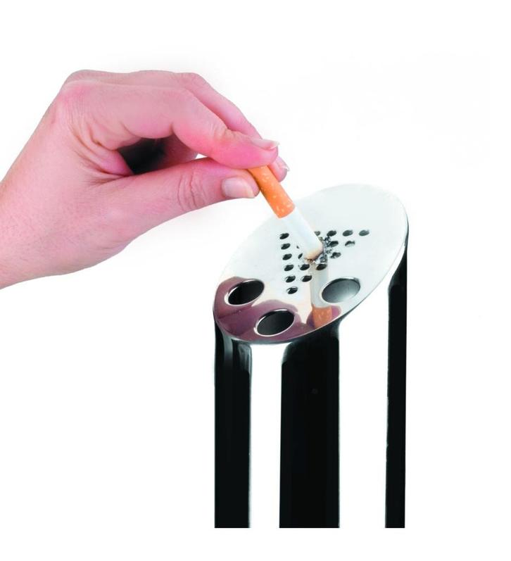 Mooie design wandasbak 46cm hoog , rond inox Ø8, Tuin en Terras, Overige Tuin en Terras, Nieuw, Ophalen of Verzenden