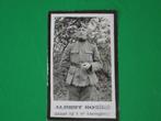 WO1 gesneuveld ereveld 1918 LENDELEDE 1894 MIDDELKERKE, Verzamelen, Bidprentjes en Rouwkaarten, Ophalen of Verzenden, Bidprentje