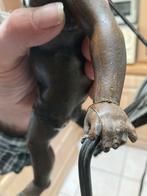 Antiek bronzen hanglampje, Ophalen