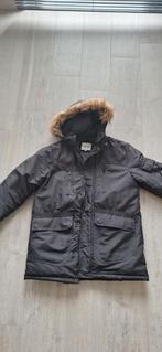 Dikke zwarte winterjas Jack&Jones maat M, Kleding | Heren, Ophalen, Maat 48/50 (M)