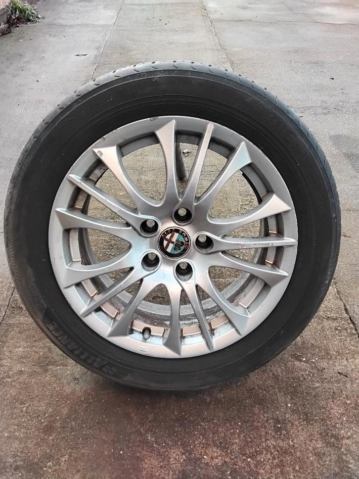 Jantes alfa 159 1.9 ,jtdm 2011, Auto-onderdelen, Banden en Velgen, Velg(en), 16 inch, 205 mm, Gebruikt, Ophalen