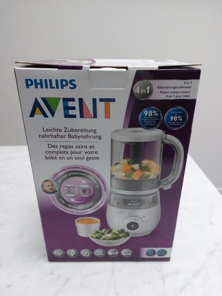 Philips Avent 4-in-1 kooktoestel en blender voor babyvoeding, Kinderen en Baby's, Babyvoeding en Toebehoren, Nieuw, Overige typen