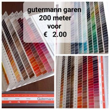 Fil à coudre Gutermann 2,00€ nouvelles bobines de laine disponible aux enchères