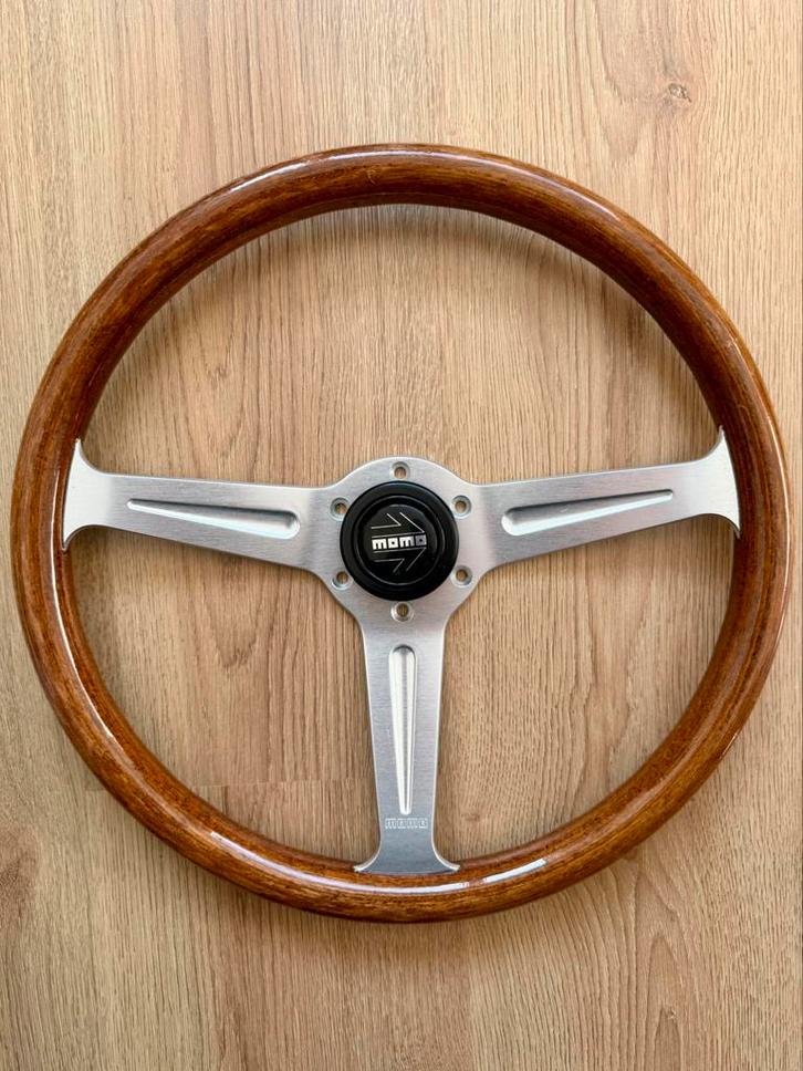 Momo JL36 Houten Stuur, Auto-onderdelen, Besturing, Alfa Romeo, Amerikaanse onderdelen, Audi, BMW, Citroën, Daihatsu, Fiat, Ford