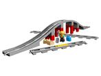 DUPLO 10872 Les rails et le pont du train, usagé, sans boîte, Complete set, Duplo, Ophalen of Verzenden, Zo goed als nieuw