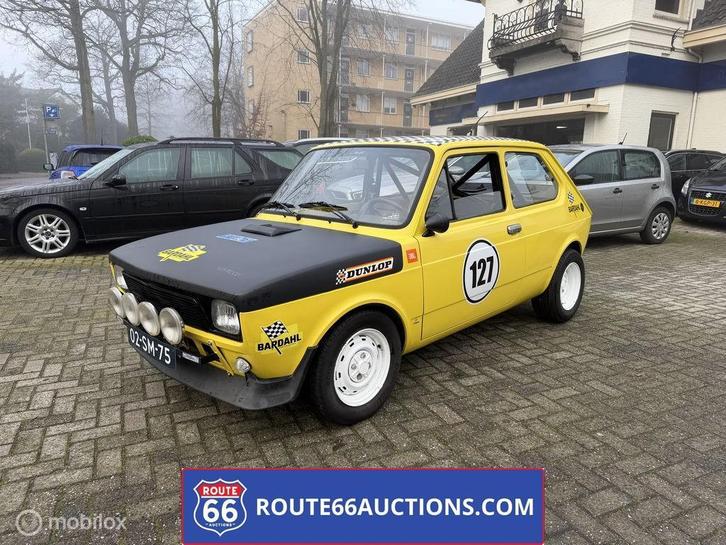 Fiat 127 1300 Rally | 1977 | Route 66 Auctions, Autos, Oldtimers & Ancêtres, Entreprise, Achat, Fiat, Essence, Autre carrosserie