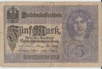 5 Mark Darlehnskassenschein 1917, Timbres & Monnaies, Billets de banque | Europe | Billets non-euro, Enlèvement ou Envoi, Billets en vrac