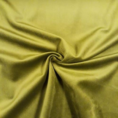 Duurzame stof Satijn Velours Bos groen, Kleding | Dames, Overige Dameskleding, Nieuw, Verzenden