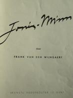 1934 monografie Joris Minne 'Kunst' FRANK VAN DEN WYNGAERT, Ophalen of Verzenden