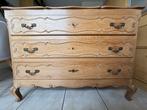 Mooie eikenhouten commode met 3 lades, 3 ou 4 tiroirs, 25 à 50 cm, Moins de 100 cm, 100 à 150 cm