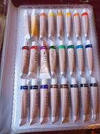 Olieverf, bijna nooit gebruikt. Mooie set met veel kleuren., Hobby & Loisirs créatifs, Peinture, Enlèvement ou Envoi, Comme neuf