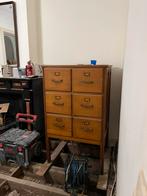 Antieke archiefkast massief, Antiek en Kunst, Ophalen