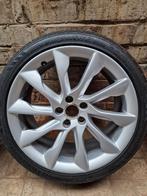 Audi A5 velgen 19” – OEM – ET43 – met banden 255/35 ZR19, 19 inch, Ophalen of Verzenden, Band(en), Zomerbanden