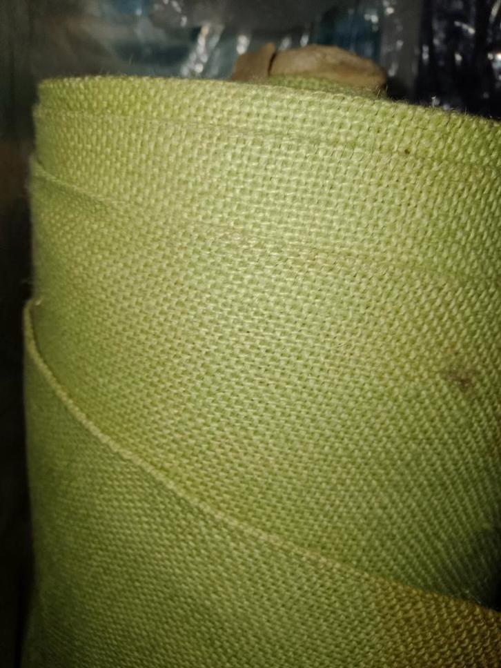 Jute, Huis en Inrichting, Woonaccessoires | Kussens, Zo goed als nieuw, Beige, Ophalen