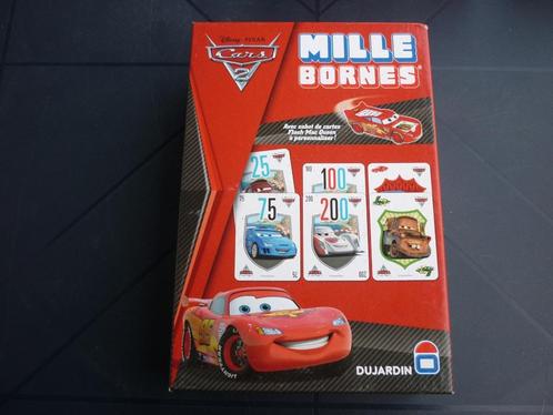 Jeu de société - Mille Bornes Cars 2 - Dujardin, Hobby en Vrije tijd, Gezelschapsspellen | Kaartspellen, Gebruikt, Een of twee spelers