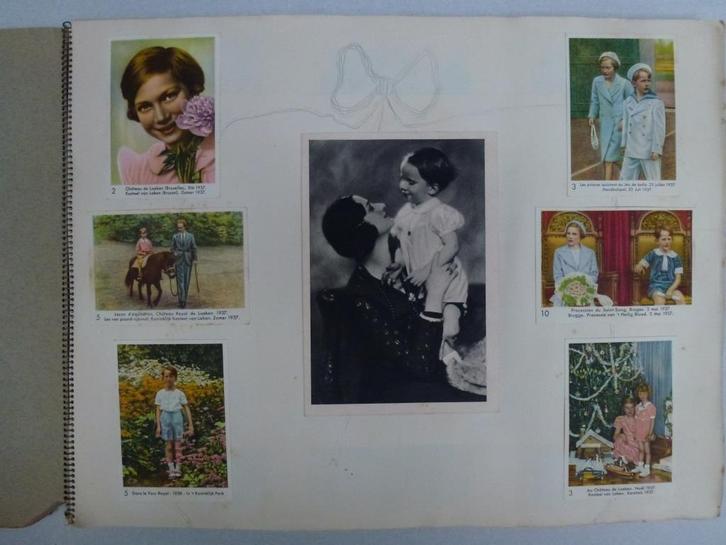 koninklijke familie : Koningin Astrid en Koningskinderen enz, Verzamelen, Koningshuis en Royalty, Gebruikt, Kaart, Foto of Prent