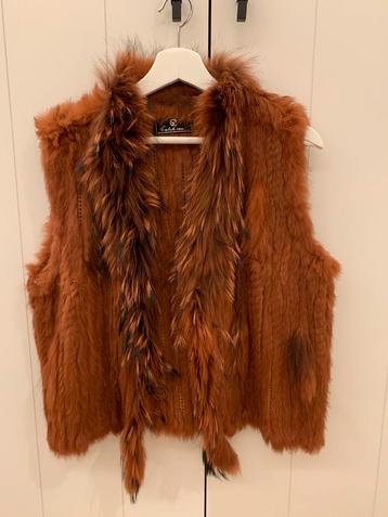 Camelkleurig pelsen body, Enlèvement ou Envoi, Comme neuf