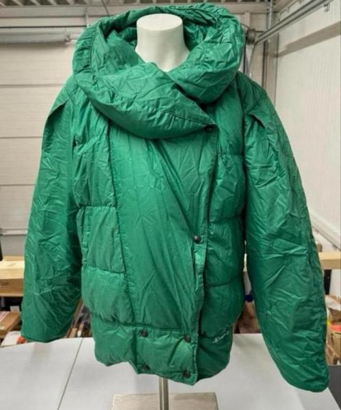 Vintage Lotharius Paris Donsjas jas dames M bijzondere kraag, Kleding | Dames, Jassen | Winter, Zo goed als nieuw, Maat 38/40 (M)