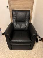 Fauteuil 1 personne relax noir, Enlèvement, Comme neuf