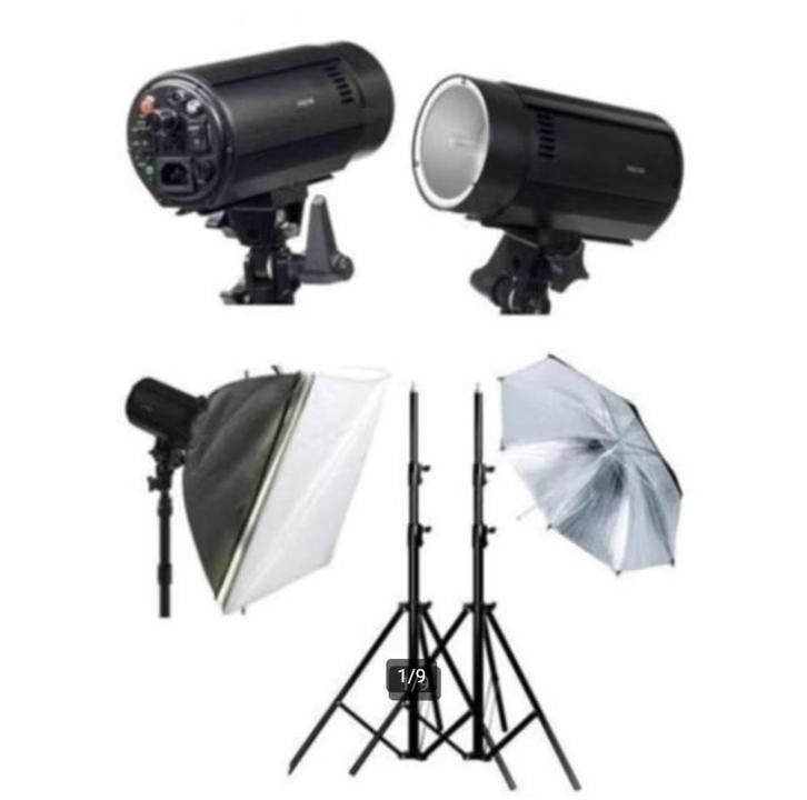 Complete Fotostudio, Audio, Tv en Foto, Fotografie | Fotostudio en Toebehoren, Zo goed als nieuw, Complete fotostudio, Ophalen