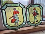 Glasramen boer en boerin, Ophalen