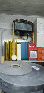 Draagbare halogeenspot, Ophalen, Halogeen, Metaal of Aluminium, Vloerspot of Grondspot