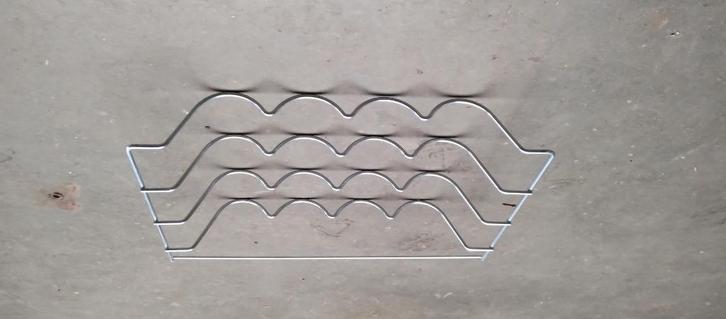 flessenrek inox, Huis en Inrichting, Woonaccessoires | Wijnrekken, Ophalen