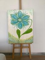 Schilderij bloem, Antiek en Kunst, Ophalen of Verzenden