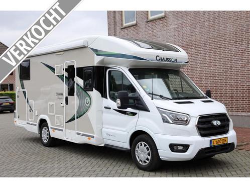 Chausson Titanium Premium 777 GA E&P Levelsysteem Dak, Caravanes & Camping, Camping-cars, Entreprise, Semi-intégral, Chausson