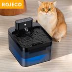 ROJECO Wireless Automatic Cat Water Fountain 2600mAh 2.2L, Ophalen of Verzenden