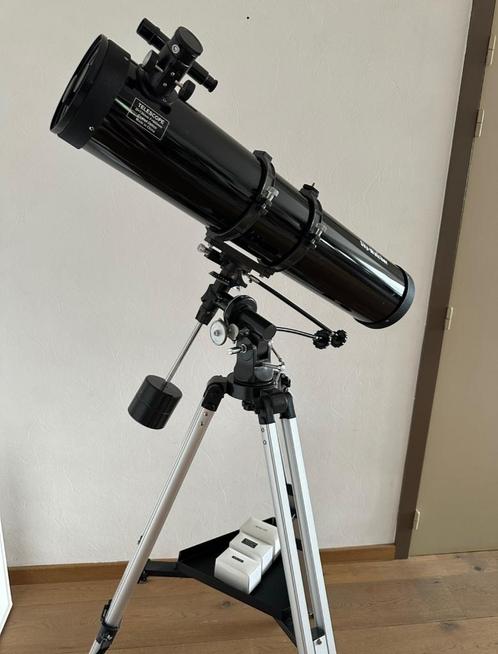 SkyWatcher Telescoop 130/900 EQ-2, Audio, Tv en Foto, Optische apparatuur | Telescopen, Gebruikt, Spiegeltelescoop (reflector)