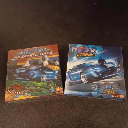 ROX Pitstop en ROX Razende race - gezelschapsspellen - NIEUW, Kinderen en Baby's, Speelgoed | Actiefiguren, Nieuw, Ophalen