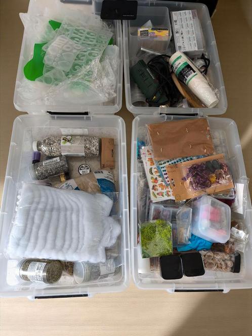 Tout le nécessaire pour faire de la résine créative, Hobby en Vrije tijd, Knutselen, Zo goed als nieuw, Ophalen