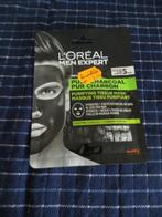 Gezichtsmasker : L'oreal Men Expert Pure Charcoal - nieuw, Ophalen of Verzenden, Nieuw, Gehele gezicht, Verzorging