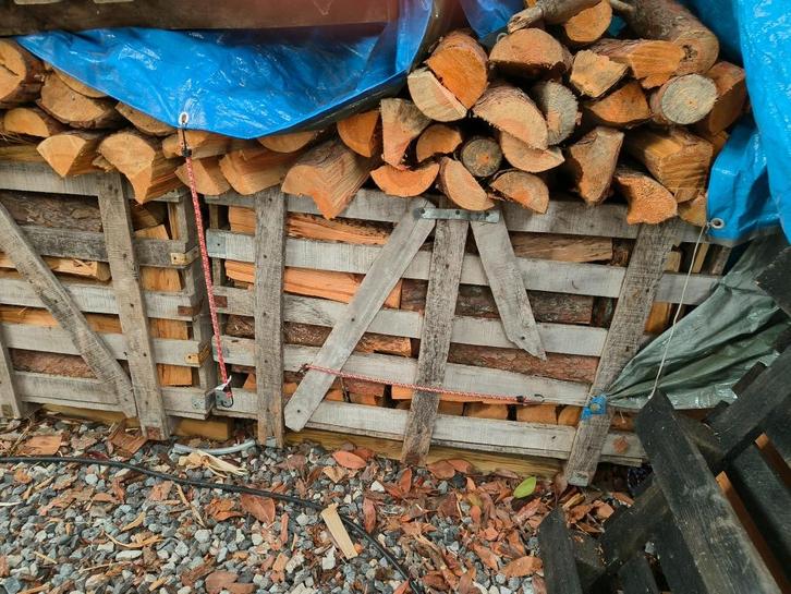 Droog Brandhout, Tuin en Terras, Brandhout, Blokken, 3 tot 6 m³, Ophalen