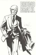 prent / Ex-Libris - William Vance ‘Bruno Brazil’, Boeken, Ophalen, William Vance, Eén stripboek, Nieuw