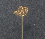 Épingle ancienne similor régiment Chasseurs ardennais belge, Verzenden, Landmacht, Embleem of Badge