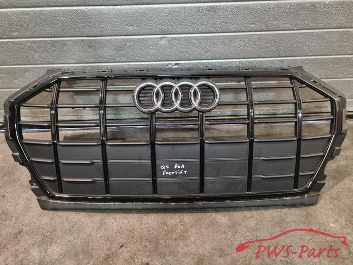 AUDI Q5 80A FACELIFT GRILL ZWART VANAF 2020 ORIGINEEL, Auto-onderdelen, Overige Auto-onderdelen, Audi, Gebruikt, Ophalen of Verzenden