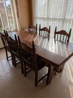 Eettafel met 6 stoelen, Huis en Inrichting, Ophalen, Gebruikt