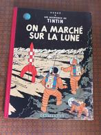 tintin 1954 on a marché sur la lune, Boek of Spel, Gebruikt, Ophalen of Verzenden, Kuifje