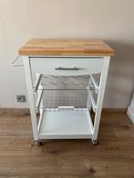 Keukenwagen / trolley op wielen, Huis en Inrichting, Ophalen, Zo goed als nieuw