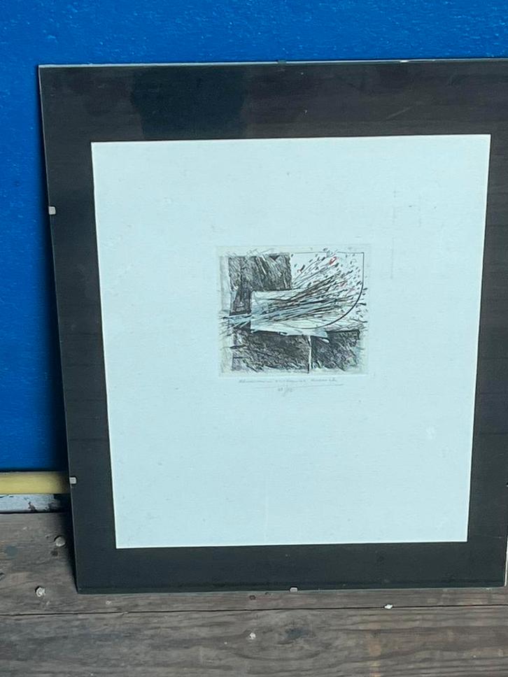 Kader kunst Martin Baeyens, Antiek en Kunst, Kunst | Etsen en Gravures, Ophalen