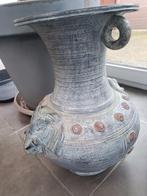 Pot en terre cuite lourd (11 kg), Antiquités & Art, Antiquités | Céramique & Poterie, Enlèvement ou Envoi