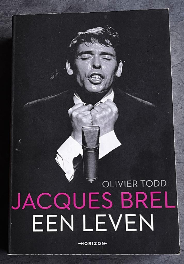Jacques Brel - Een leven door Olivier Todd, Boeken, Biografieën, Gelezen, Kunst en Cultuur, Ophalen of Verzenden