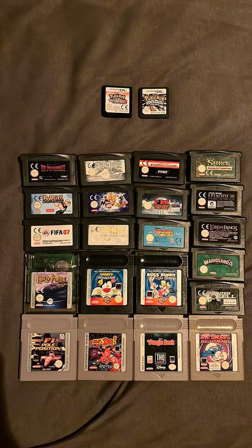 Verschillende nintendo games (game boy color en advanced), Consoles de jeu & Jeux vidéo, Jeux | Nintendo Game Boy, Utilisé, Enlèvement