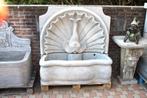 blauwe stenen fontein met visfronton. fantastisch!, Tuin en Terras, Ophalen, Nieuw, Hardsteen, Fontein