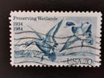 USA 1984 - vogels - wilde eenden - trekvogels, Postzegels en Munten, Ophalen of Verzenden, Noord-Amerika, Gestempeld