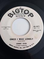 JOHNNY SEVEN. IK WAS OOIT EENZAAM POPCORN OLDIES USA 45T, Ophalen of Verzenden, Zo goed als nieuw