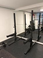 Squat Rack Rogue & spotter arms, Sport en Fitness, Fitnessmaterialen, Ophalen, Zo goed als nieuw